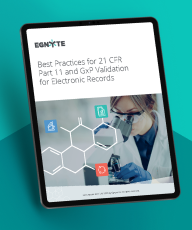 Best Practices for 21 CFR Part 11 and GxP Validation for Electronic Records