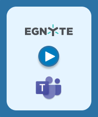 Egnyte Integration: Microsoft Teams