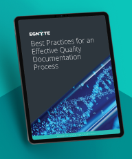 Best Practices for an Effective Quality Documentation Process